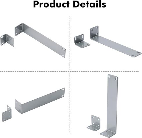MokerLink 1U Rack Mount Kit Compatible for Ubiquiti Switches, Rackmount Ears for EdgeSwitch ES-8-150W Switch 8 Port and for US-8-150W UniFi Switch 8 Port in Saudi Arabia
