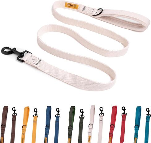 Pawsitive Hemp Leash - 5ft Long, with a Padded Handle for Extra Comfort. Made from Durable, Machine Washable Hemp; Forest Green in Saudi Arabia