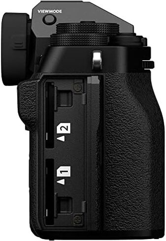 Fujifilm X-T5 Mirrorless Digital Camera Body - Black Bundle with Sigma 18-50mm f/2.8 DC DN Contemporary Lens for Fuji-Film X + 64GB Tough Memory Card + Camara Bag + Vlogging Tripod + Accessories in Saudi Arabia