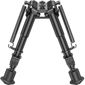 MidTen Bipod Compatible with M-Rail Bipod 6-9 Inch Rifle Bipods for Hunting Rifles Lightweight Attached Directly Rifle Bipod Tactical Bipod for Shooting and Outdoors
