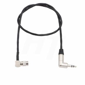 LTC Timecode Cable for UltraSync ONE DIN1.0/2.3 to 3.5mm Mini Jack Right-Angle for DSLR 45cm