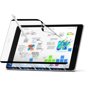 MoKo Magnetic Paper Screen Protector for 10.2 Inch iPad 9th 2021/ iPad 8th 2020 / iPad 7th 2019 Generation, Detachable & Reusable iPad 10.2" Screen Protector, Matte Anti-Glare Film, Easy Install