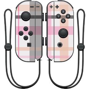 MightySkins Skin Compatible with Nintendo Joy-Con Controller wrap Cover Sticker Skins Plaid