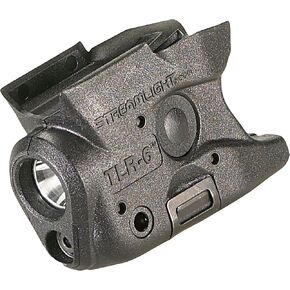 Streamlight 69273 TLR-6 100-Lumen Tactical Weapon Light with Integrated Red Aiming Laser Designed Exclusively and Solely for M&P Shield and M&P Shield Plus, 9mm/.40 Only, Black