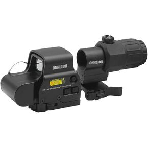 558 Green/Red Dot Holographic Reflex Sight and G33 3X Magnifier Combo with Built-in Flip QD Mount