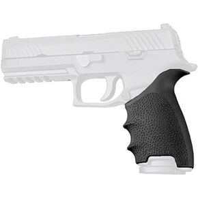 Hogue HandAll Beavertail Rubber Grip Sleeve for SIG SAUER P320 Full Size 9/40, Black - 17600