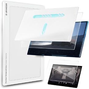 Cybertruck Premium Tempered Glass Screen Protector for 2024 Tesla 18.5" Front & 9.4" Rear Screen, Matte/Anti Glare/Anti Finger Print, Set of 2 Front & Back