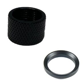 FSI 1/2x28 Thread Protector with Crush Washer for 22LR (Black)