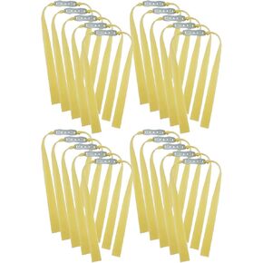 20 Pcs 1.5mm Thickness Heavy Flat Rubber Band for Slingshot/Flat Slingshot Bands Replacement/Hunting Catapult Elastic Bungee