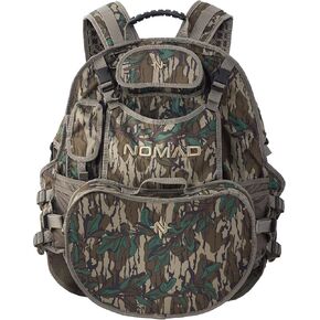Nomad Mens Killin' Time Turkey Vest, Camo Turkey Hunting Vest, Mossy Oak Bottomland, One Size