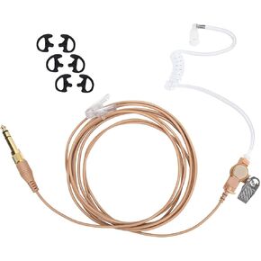in-Ear IFB Earpiece 3.5mm in Ear Piece Cable Universal Monitor Kit Set Invisible Headset Anchor News Broadcasting Music TV Broadcaster for w/iPhone Telex,Clear-Com,Comrex,Lecstronics (Skin,Wired)