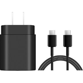 Type C Charger Fast Charging USB C Charger for Samsung 25W Type C Charger Fast Charging Wall Charger Block for Samsung Galaxy S24/S23/S22/S22 Ultra/S21Ultra/S20Ultra/Note20,Android charger