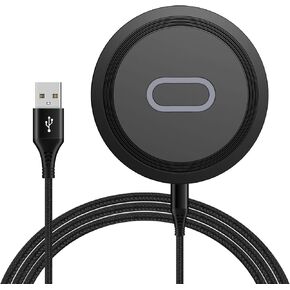 Google Pixel 8 Wireless Charging Pad 15W Wireless Phone Charger Fast Charging Station for Pixel 9 Pro XL 9 8a 7 6,Samsung Galaxy S24 Ultra/S23 FE/S22/S21 FE/S20/Z Fold6,iPhone 16 15 Pro Max Plus 14 13