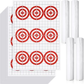 Fainne 200 Sheets Paper Shooting Targets 17 x 25 Inch Sight in Paper Targets Large Rifle Targets for Range Shooting Shooters for Gun Pistol Rifle Practice