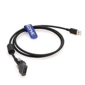 Eonvic Trimble Juno T41 Controller GPS Charger Data Cable for Topcon Nikon Leica 8pin Male to USB AC Charger Adapter