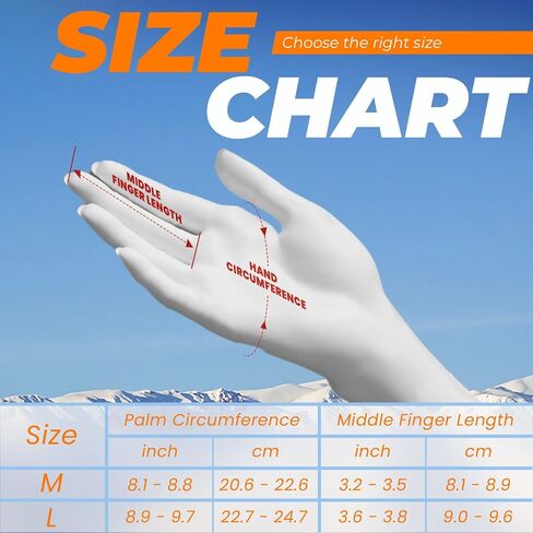 Heated Gloves, Heated Gloves for Men Rechargeable 7.4V 3200MAh Battery Heated Gloves for Women, Touchscreen Mens Heated Gloves Lasts 6Hrs & 3Gears, Womens Heated Gloves for Winter Work & Ski Gloves in Saudi Arabia