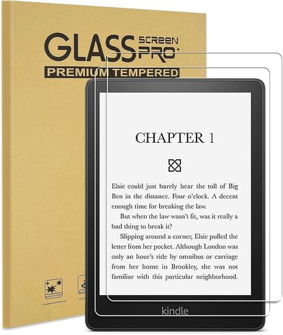 KEANBOLL 2-Pack Tempered Glass Screen Protector for All-new Kindle Paperwhite 6.8-Inch (11th Generation, 2021) Kindle Paperwhite Signature Edition 6.8-Inch/Kindle Paperwhite Kids 6.8-Inch (11th Gen) in Saudi Arabia