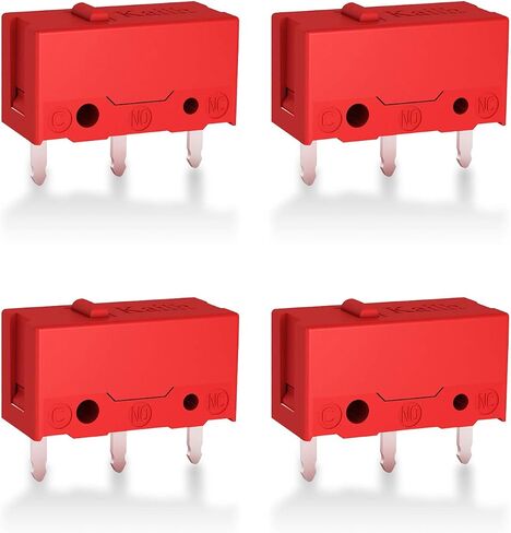 10Pcs Kailh GM4.0 Mouse Micro Switches, Red Mouse Switches for Gaming Mouse in Kuwait