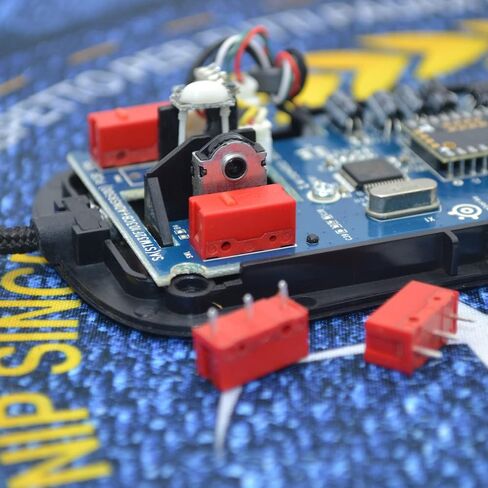 10Pcs Kailh GM4.0 Mouse Micro Switches, Red Mouse Switches for Gaming Mouse in Kuwait