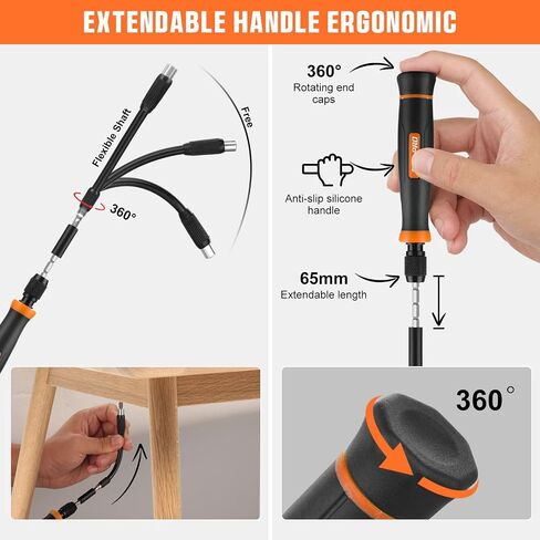 Precision Screwdriver Set, 152 in 1 Mini Screwdriver Set with Case, Magnetic Screwdriver Set Bits, Professional Electronic Repair Tool Kit for Laptop, iPhone, Macbook, PS5, Jewelers, Glasses in Saudi Arabia