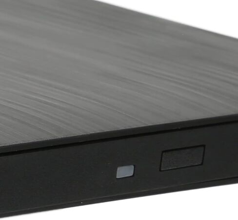 GOWENIC External DVD Drive Enclosure, USB 3.0 Portable SATA External DVD Player Optical Drive Enclosure for Laptop Desktop, Ultra Slim 9.5mm Disc Enclosure(black) in Saudi Arabia
