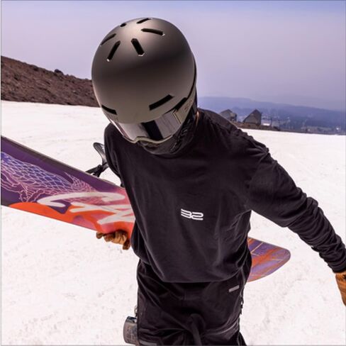 Smith Rodeo Snow Helmet – Adult Ski & Snowboard Helmet with MIPS Technology, Adjustable Fit, Ear Padding & Ventilation – Head Protection for Men & Women – Matte Black, Large in Kuwait