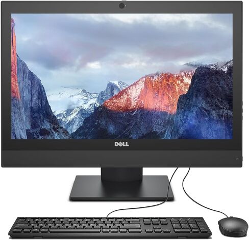 كمبيوتر مكتبي Dell OptiPlex 5250 الكل في واحد، كمبيوتر AIO 21.5 بوصة، Core i5-6500، ذاكرة الوصول العشوائي 8 جيجابايت، 256 جيجابايت SSD، WiFi، بلوتوث، لوحة مفاتيح RGB، Win10 Pro (متجدد) in Kuwait