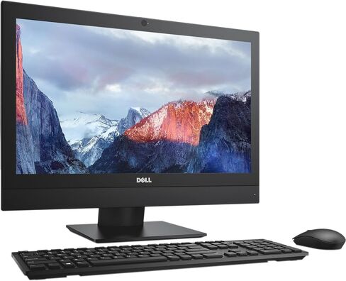 كمبيوتر مكتبي Dell OptiPlex 5250 الكل في واحد، كمبيوتر AIO 21.5 بوصة، Core i5-6500، ذاكرة الوصول العشوائي 8 جيجابايت، 256 جيجابايت SSD، WiFi، بلوتوث، لوحة مفاتيح RGB، Win10 Pro (متجدد) in Kuwait