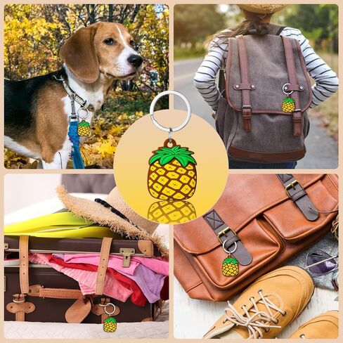 Case for Airtag Keychain Secure Holder with Key Ring, Compatible with Apple AirTag, Anime Silicone Protective Air Tag Cover for Keys Pets Dog Cat Collar Backpack Luggage Wallet kids & More in Saudi Arabia
