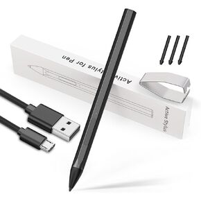 Stylus Pen for Microsoft Surface Pro 9/X/8/7/6/5/4/3,Surface Go/Go2/Go3,Book4/3/2,Surface Laptop/Studio (Black)