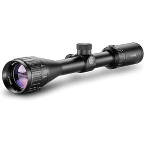 Hawke Hunting Precision H2 Optics Fast Focus Mil Dot Reticle Vantage 4-12x40 AO Riflescope with Match 1 Inch Ring Weaver Rail Mounts, 14141 + 22113