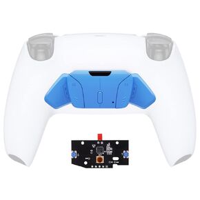 Turn RISE to RISE4 Kit – Redesigned Solid White K1 K2 K3 K4 Back Buttons Housing & Remap PCB Board for PS5 Controller eXtremeRate RISE & RISE4 Remap kit - Controller & Other Accessories NOT Included