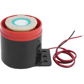 12V Buzzer Alarm, High Decibel Buzzer, Waterproof Buzzer Alarm, for Computers, Automotive Electronic Equipment
