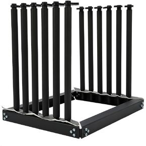 ECOTRIC 5-Lite Windshield Glass Rack 24-Inch Height Truck Rack Steel for Truck Glass for Transportation Cargo Management Rack