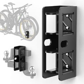 Hitch Stor Hitch Wall Mount,Wall Mounted Hitch Receiver For 2" Receiver,3 Hitch Storage Mount,Hitch Wall Mount Receiver Holds 200 Lbs,Trailer Hitch Receiver Storage For Bike Racks & Cargo Rack Storage