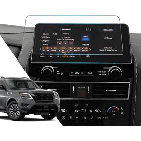 2 Pack Screen Protector For Nissan Armada 2021-2024,For QX80 2022-2024,12.3 Inch Protective Film Compatible With Infiniti QX80 Accessories