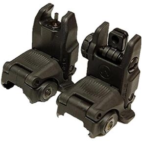 Magpul Industries MBUS Generation II Sight Set Front & Rear Color Black