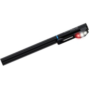 Tactical LiteStick 200 Lumens USB Rechargeable Programmable Pocket LED Flashlight - 1 Red, and 2 White LED Lights