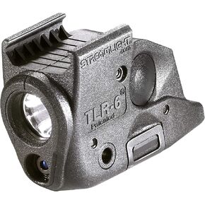 Streamlight 69291 TLR-6 100-Lumen Tactical Weapon Light with Integrated Red Aiming Laser Designed Exclusively and Solely for Select Springfield Armory XD, XDE, and XDM Railed Handguns, Black