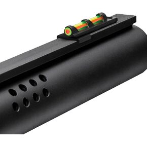 TRUGLO Tru-Bead Fiber Optic Front Sight Universal Fits Shotgun with Vent Rib, Dual Color, Interchangeable Color