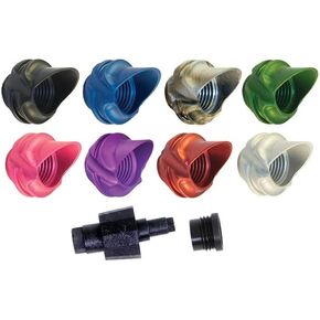 Speciality Archery 1/4in Large Hooded Peep Housing 37 Degree Green