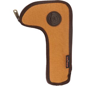 TOURBON Hunting Shooting Canvas Rifle Bolt Holder Carrier Pouch Case Wallet Cover