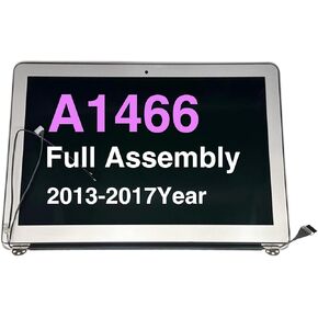 A1466 LCD Screen Replacement for MacBook Air 13.3" A1466 Mid 2013 2014 2015 2016 2017 Year LCD Display Assembly 661-02397,661-7475 EMC 3178 MD760 EMC 2632 MD761 MQD32LL/A EMC 2925(Assembly)
