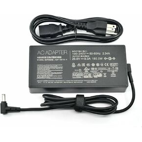 180W ADP-180TB H AC Charger Fit for Asus TUF Gaming A15 F15 F17 A17 FX506 FX517 FA506 FX706 FA706 FX766 FX505 FX566 FX705 FX86 Zephyrus G14 G15 GA502 GA503 GA401 GA403 GX531GM GL703GM Laptop