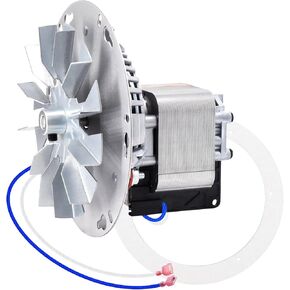Hiorucet A-E-033 A-E-033A Convection Blower for Breckwell P24FS, P24I, P24, P23, P22, P26, P23I, P1000 Big E, P2700, SP6000, P7000, P6000, P4000, P2000 and US Stove 5040 Pellet Stove Replacement Parts