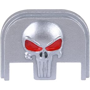 3D Aluminum Metal Rear Slide Cover Back Plate for Gen 1/2/3/4/5 Glock 17 18 19 20 21 22 23 24 25 26 27 28 29 30 31 32 33 34 35 36 37 38 39 40 41 44 45 Accessories - Choose Design