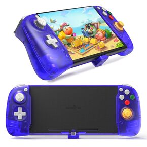 AKNES RetroFlag Handheld Controller for Nintendo Switch and Switch OLED, Pro Controller One-Piece Joypad, Full-Size Ergonomic design, with Turbo/Vibration/Gyro/Button Swap