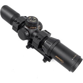 FSI 1-5x30 LPVO Rifle Scope SFP Illuminated Reticle with Mount 30mm Tube (Chevron)