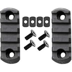 Gotical Combo of 2 P i c a t i n n y Rail Section Super Value Pack with Set of Screws P i c a t i n n y Accessory Rail