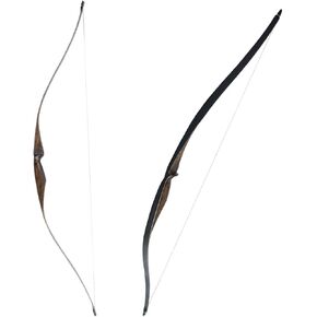 Topbows Sparrow 54" Traditional Long Bow 20-35LBs Draw Weight One-Piece Longbow Recurve BowRight Hands for Beginner Women Teens